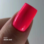 Kalıcı Oje N007 Neon Barbi Pembe 10 ml - Görsel 2
