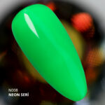 Kalıcı Oje N008, Neon Çimen Yeşili, 4 ml - Görsel 3