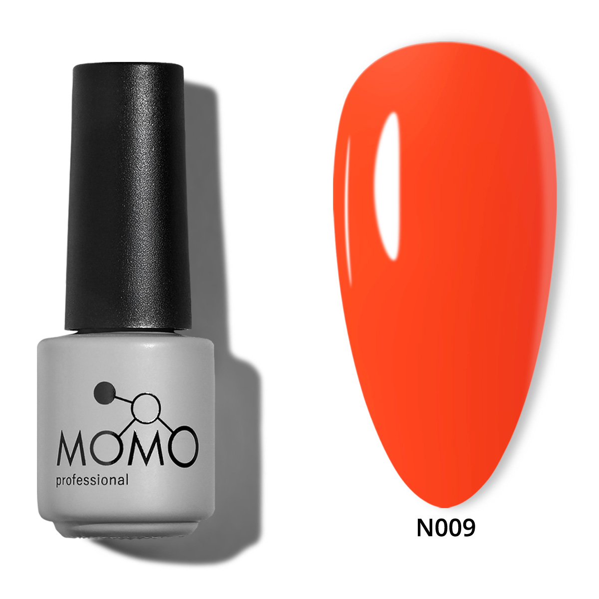 Momo-N009-01-4ml-Kare.jpg Kalıcı Oje N009, Neon Yanık Turuncu, 4 ml - Görsel 1