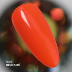 Kalıcı Oje N009 Neon Yanık Turuncu 10 ml - Görsel 3