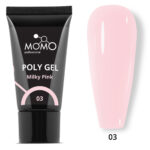 Protez Tırnak İçin Poly Gel, Poli Jel, No.03, Açık Pembe, 30 gr