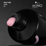 Protez Tırnak İçin Poly Gel, Poli Jel, No.05, Pembe, 30 gr - Görsel 3