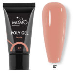 Protez Tırnak İçin Poly Gel, Poli Jel, No.07, Nude, 30 gr