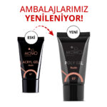 Protez Tırnak İçin Poly Gel, Poli Jel, No.07, Nude, 30 gr - Görsel 5