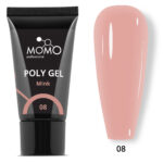 Protez Tırnak İçin Poly Gel, Poli Jel, No.08, Vizon, 30 gr