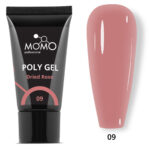 Protez Tırnak İçin Poly Gel, Poli Jel, No.09, Gül Kurusu, 30 gr