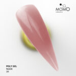 Protez Tırnak İçin Poly Gel, Poli Jel, No.09, Gül Kurusu, 30 gr - Görsel 2