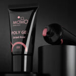 Protez Tırnak İçin Poly Gel, Poli Jel, No.09, Gül Kurusu, 30 gr - Görsel 4