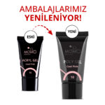 Protez Tırnak İçin Poly Gel, Poli Jel, No.10, Soğuk Pembe, 30 gr - Görsel 5