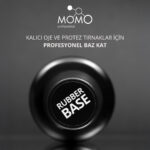 Kalıcı Oje İçin Rubber Base Coat, Nano Fırçalı, 20 ml - Görsel 4