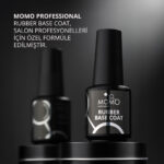 Kalıcı Oje İçin Rubber Base Coat, Nano Fırçalı, 20 ml - Görsel 6