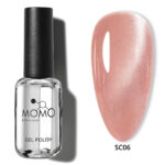 Korean Cat Eye, Silky Cat Eye, Kedi Gözü Oje, SC06 Natural Pembe, 10 ml