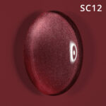 Korean Cat Eye, Silky Cat Eye, Kedi Gözü Oje, SC12 Bordo, 10 ml - Görsel 2