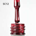 Korean Cat Eye, Silky Cat Eye, Kedi Gözü Oje, SC12 Bordo, 10 ml - Görsel 4