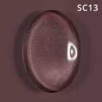 Korean Cat Eye, Silky Cat Eye, Kedi Gözü Oje, SC13 Kahverengi, 10 ml - Görsel 2