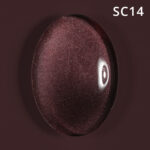 Korean Cat Eye, Silky Cat Eye, Kedi Gözü Oje, SC14 Zarif Bordo, 10 ml - Görsel 2