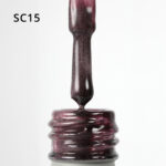 Korean Cat Eye, Silky Cat Eye, Kedi Gözü Oje, SC15 Bordo Mürdüm, 10 ml - Görsel 4