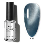 Korean Cat Eye, Silky Cat Eye, Kedi Gözü Oje, SC17 Mavi, 10 ml