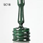 Korean Cat Eye, Silky Cat Eye, Kedi Gözü Oje, SC18 Zümrüt Yeşil, 10 ml - Görsel 4