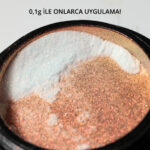 Holografik Efektli Sıcak Şeffaf Turuncu İnci Tozu, Nail Art, Kalıcı Oje Tırnak Süsleme No.04 - Görsel 5