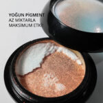 Holografik Efektli Sıcak Şeffaf Turuncu İnci Tozu, Nail Art, Kalıcı Oje Tırnak Süsleme No.04 - Görsel 6