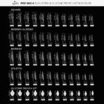 Protez Uzatma Üst Form, Promix4 Dual Form French Kıt, 288 Adet - Görsel 4