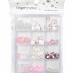 QNAİL PROFESSİONAL Charm 3D Tırnak Süsleme Protez Tırnak Nail Art Süsleme Karışık Desenli TG-82